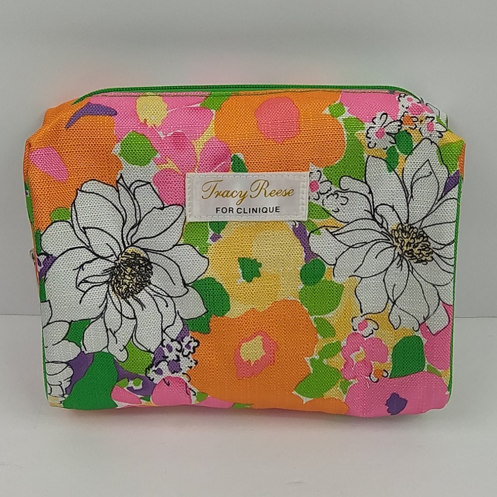 Tracy Reese For Clinique Floral Cosmetic Bag
